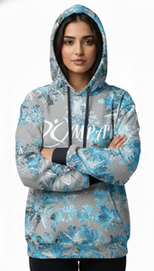 Hoodie unisexe surdimensionné de style streetwear haut de gamme avec impression par sublimation intégrale pour les marques de mode modernes - Product Image 4
