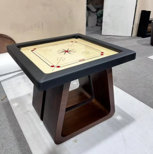 Takamaka Carrom Board <b>Table</b> Premium Modern Wooden 4 Player <b>Game</b> <b>Table</b> Eco Friendly Pedestal Base for Home - Product Image 2