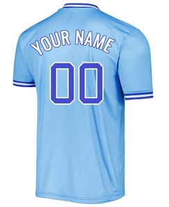 Venta al por Mayor de Camisetas Deportivas Personalizables para Equipos, 100% Poliéster, Impresas, Transpirables y que Absorben la Humedad, Camisetas de Béisbol y Sóftbol para Adultos - Product Image 5