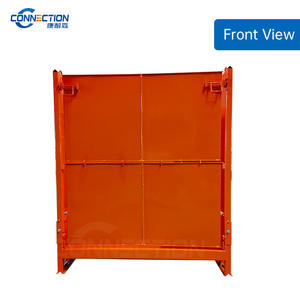 Boîte à palettes en acier pliable robuste sur mesure pour le stockage en entrepôt - Product Image 5
