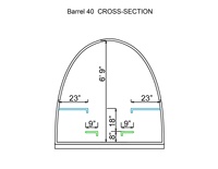 A-Frame Iglu-Sauna |   Natürliches Kiefernholz, Asphaltschindeldach & Glastür |   Für 4-6 Personen geeignet