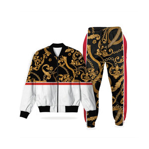 Two Piece Set Blank Sublimation Tracksuit For Sale Made In Best Material New Trendy Sublimation Tracksuit - Product Image 1