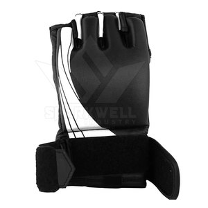 Durable MMA Gloves For Gym Training And Bag Work With Adjustable <b>Strap</b> And Impact Protection Premium Fit MMA Gloves - Product Image 5
