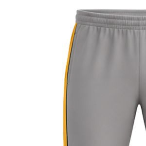 Men's Gray Yellow Cricket Pants Long Sports Trousers Team Uniform Outdoor Game Wear Training Bottoms <b>Athletic</b> Clothing - Product Image 4