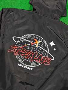 Chaqueta Deportiva Personalizada con Cierre, Forro de Malla, Estampado de Goma, Ligera, de Nailon, Cortavientos para Hombre - Product Image 5