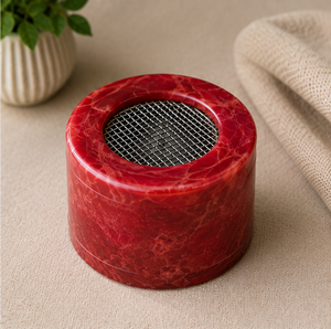 Difusor de Aromaterapia Inteligente con Sensor de Resina Roja, Diseño Moderno de Dos Piezas, Decoración para el Hogar, Batería Recargable, Manual - Product Image 1