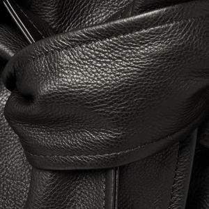 Veste en cuir blanc pour femme de haute qualité OEM, doublure en viscose respirante, design unique, manches longues, vêtements d'extérieur pour l'hiver - Product Image 5