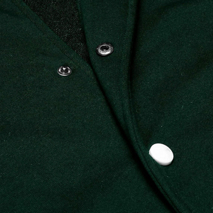 Soft Comfortable Coated Embossed Quick Drying Superior Quality Create Your Own Idea Thick Front Varsity <b>Jacket</b> Unisex Stand - Product Image 6