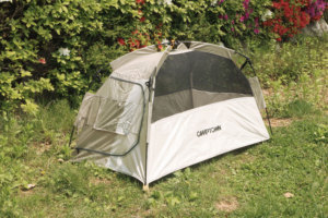 CAMPTOWN Outdoor Pet <b>Tent</b> Beige Mesh Quick Setup One Bedroom Portable Shelter for Camping Gear - Product Image 5