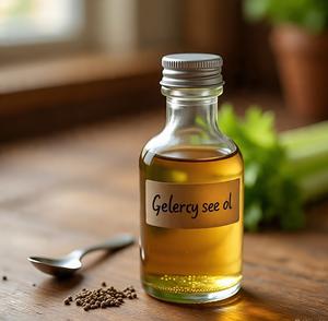 Aceite esencial de semilla de apio de alta calidad para nutrir el cabello a un precio asequible de un exportador indio de aceite esencial de semilla de apio. - Product Image 1