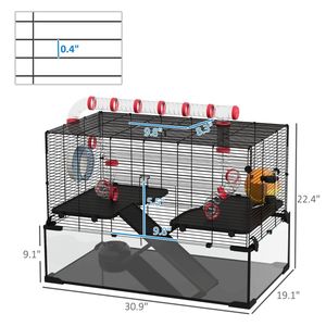 Gabbia di Lusso in Acciaio Inossidabile per Animali Domestici con Motivo Personalizzato per Razze Piccole, Medie e Grandi per Allevamento e Alloggio Interno - Product Image 3