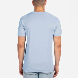 T-shirt personnalisé vert olive en tissu mélangé, impression numérique bio sur mesure, vente en gros - Product Image 4