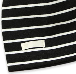 Bonnet unisexe noir uni décontracté à revers, bonnet chaud d'hiver avec broderie 3D et ajustement réglable - Product Image 6