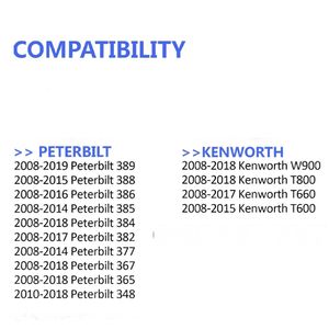 Serbatoio di Espansione del Liquido Refrigerante Bianco per Modelli Selezionati di Camion Kenworth e Peterbilt 2008-2017, Un Pezzo - Product Image 5