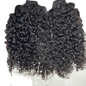 Luxury Hair Natural Hair Human Hair <b>Extensions</b> Super Double Drawn Single Donor 100% Raw Virgin Hair - Product Image 1