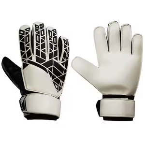Football Goalkeeper Gloves PU Leather Non-Slip <b>Finger</b> Protection Waterproof Breathable Adjustable Hook Loop Wrist <b>Strap</b> Unisex - Product Image 1