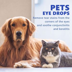 Gocce Oculari per Cani e Gatti, Strumento Veterinario per la Pulizia degli Occhi e la Cura delle Macchie Lacrimali - Product Image 4