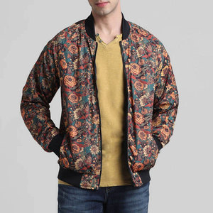 Daily Use And <b>Travel</b> Men Bomber <b>Jacket</b> Fashion Style Zip <b>Jacket</b> Lightweight Fabric Comfortable Fit Perfect For Casual Wear - Product Image 1