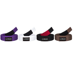 Cinturón de BJJ Ligero de Alta Calidad, Unisex, Fabricado en Pakistán, con Logotipo Personalizado 100%, Cinturón de Karate 100% Algodón Ecológico - Product Image 3