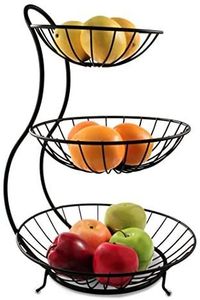 Cesta de Frutas Metálica de Primera Calidad para Cocina y Exhibición en Tiendas, Disponible a Precio Económico para Exportación al por Mayor - Product Image 6