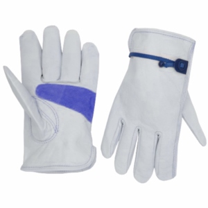 Reinforced Goat Grain Leather Winter Work <b>Glove</b> Soft Comfortable Abrasion Resistant Breathable Anti-static Fire Proof Safety - Product Image 5