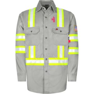 Latest Design New Arrival Custom Made <b>Men</b> Welding FR Shirts Lightweight Welding Shirts Flame Resistant <b>Men's</b> Fire Retardant - Product Image 1