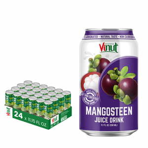 VINUT Banana Juice Drink 330ml Sin azúcar, Precio de fábrica, Etiqueta privada, Muestra gratis, OEM/ODM Fabricante de Vietnam - Product Image 1