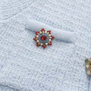 Elegante Vestido Polo de Golf y Tenis para Mujer - Bordes a Rayas en Contraste - Vestido Deportivo Transpirable de Verano con Logotipo Personalizado - Product Image 5