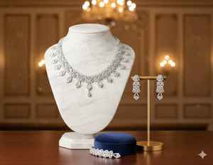 Conjunto de Collar de Latón para Mujer al por Mayor con Joyería de Diseño Moderno para Fiestas Nocturnas y Ocasiones Especiales - Product Image 2