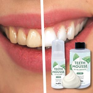 Mousse dentaire à la menthe naturelle réduit la sensibilité, renforce la santé des dents et blanchit - Product Image 1