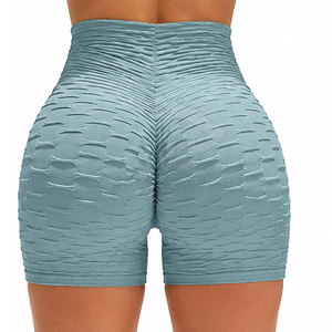 Shorts Deportivos Transpirables y Ligeros para Mujer, Cintura Alta, Ajuste Elástico, para Gimnasio, Entrenamiento, Running, Yoga, Fitness - Product Image 3