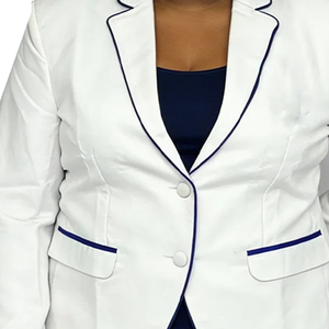 Blazer de Lana Cruzado para Mujer, Hecho a Medida, Tallas Grandes, con Escudo Bordado de Hermandades y Fraternidades, Cortavientos y Transpirable, ODM 2026 - Product Image 6