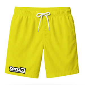 Pantalones Cortos Casuales para Hombre SurfKing, de Lona, Color Sólido, con Logotipo Personalizado, Secado Rápido, Transpirables, para Gimnasio, Playa y Uso Diario - Product Image 5