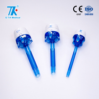 Fabricant chinois d'instruments laparoscopiques jetables, trocars, trocar optique 5 mm 100 mm avec certificats MDR CE