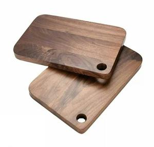 Tabla de cortar de madera pulida para cortar frutas, verduras y carne, tabla de cortar y charcutería moderna, accesorios de cocina - Product Image 2