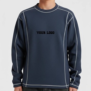 เสื้อสเวตเชิ้ตคุณภาพสูงสำหรับผู้ชาย เสื้อสเวตเชิ้ตผ้าฝ้ายนุ่ม เสื้อสเวตเชิ้ตแบบมืออาชีพ เสื้อสเวตเชิ้ตผู้ชายแบบสั่งทำ - Product Image 6