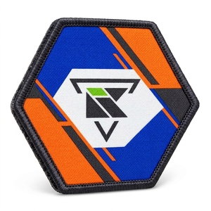 Wholesale Sublimation Patches Custom Printed Badges Vibrant Colors Detailed Artwork Durable Fabric <b>Apparel</b> <b>Accessories</b> OEM - Product Image 5