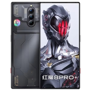 ZTE nu_bia Red Magic 8 Pro+ หน้าจอ AMOLED 6.8 นิ้ว 12+256GB สีดำ กล้อง 50MP Snapdragon 8 Gen 2 ชาร์จไว 165W แบตเตอรี่ 5000mAh จัดส่งโดย FedEx - Product Image 1