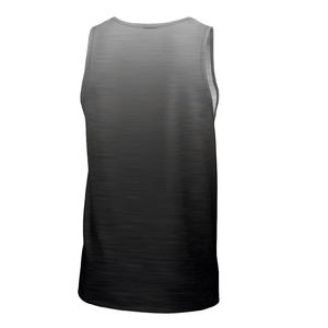 Wholesale Breathable Tank Top Quick Dry Summer Workout Sleeveless Polyester Spandex <b>Singlets</b> Casual Plus Size Gym Running - Product Image 2
