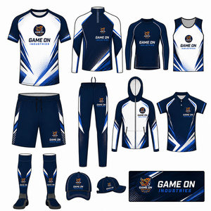 OEM Service 100% Polyester Material Customized Logo Printing <b>Soccer</b> Kits for Adults Quick Dry Sports Wear New Apparel - Product Image 6