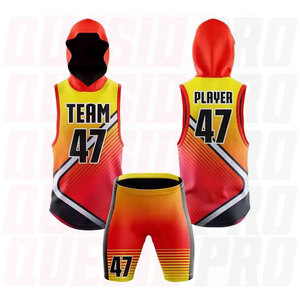 Paquete de Uniforme de Fútbol 7v7 Personalizado, Conjunto de Compresión Sublimado Transpirable, Camisetas y Bandera de Entrenamiento 7 contra 7, Ligero para Verano - Product Image 3
