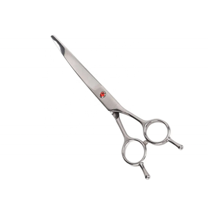 Tijeras de Peluquería Canina de Alta Calidad, Tijeras de Acero Inoxidable para Recortar el Pelo de Animales con Doble Apoyo para los Dedos - Product Image 3