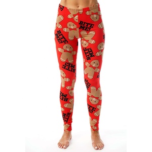 Pantalones de yoga elásticos de cintura alta para mujer con estampado de sublimación personalizado Leggings con cierre de cordón de nuevo diseño - Product Image 1