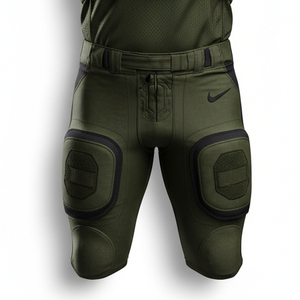 Uniforme de football américain personnalisé sublimé pour hommes et jeunes, taille ajustée, haute élasticité, compression, entraînement, tenue de match - Product Image 4