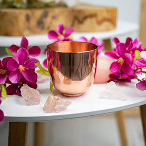 Taza Moscow Mule de Cobre 995 Hecha a Mano, Diseño Artesanal Moderno con Color Natural para Cerveza y Regalos Indios, Empaquetada en Caja de Regalo - Product Image 3