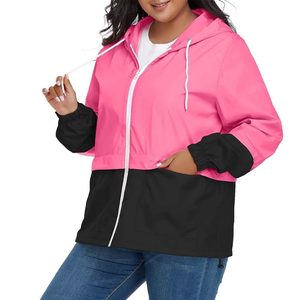 New <b>Women</b> Outdoor <b>Waterproof</b> Windbreaker <b>Jackets</b> Repellent Zipper Breathable And Comfortable Windbreaker <b>Jackets</b> For Sale - Product Image 6