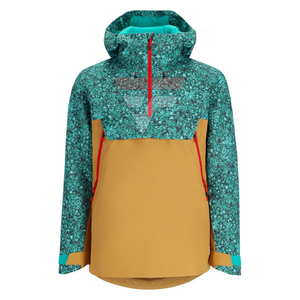 Veste de ski softshell sublimée OEM en polyester, imperméable et respirante pour sports d'hiver, entraînement extérieur par temps froid - Product Image 1