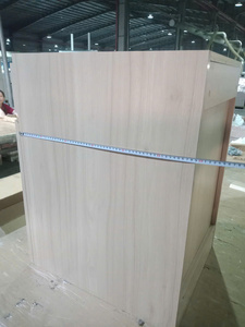 Puerta de Gabinete de Cocina Moderna de MDF BC20D1-R, Panel Plano con Acabado de Madera, Fácil Instalación - Product Image 3