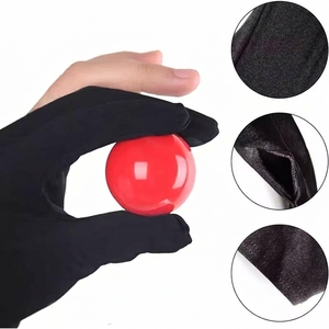 Guantes de Snooker para Hombre, de la Mejor Calidad, Antideslizantes, de 3 Dedos, Transpirables, de Color Sólido, Unisex - Product Image 4