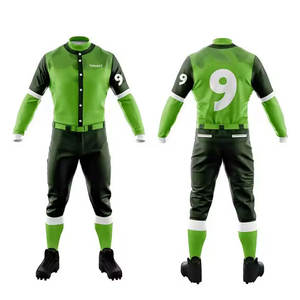 Uniforme de Béisbol Ligero con Logotipo Personalizado, Uniforme de Béisbol Extra Grande a Precio Económico para Hombre - Product Image 1